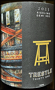 Trestle Thirty One 2023 Demi-Sec Riesling