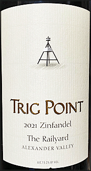 Trig Point 2021 The Railyard Zinfandel