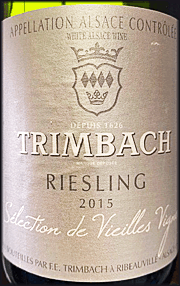 Trimbach 2015 Selection de Vielles Vignes Riesling