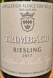 Trimbach 2017 Selection de Vielles Vignes Riesling