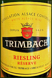 Trimbach 2018 Reserve Riesling