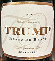 Trump Winery 2019 Blanc de Blanc