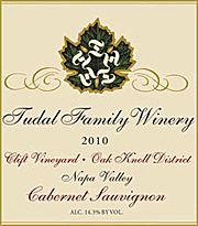 Tudal 2010 Cliff Vineyard Cabernet