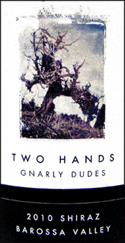 Two Hands 2010 Gnarly Dudes Shiraz