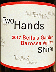 Two Hands 2017 Bella's Garden Shiraz