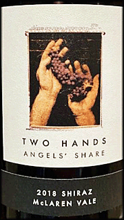 Two Hands 2018 Angels Share Shiraz