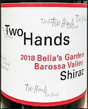 Two Hands 2018 Bella's Garden Shiraz