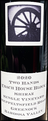 Two Hands 2020 Coach House Block Shiraz