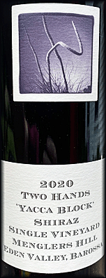 Two Hands 2020 Yacca Block Menglers Hill Shiraz