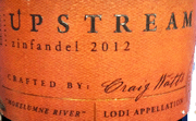 Upstream 2012 Zinfandel