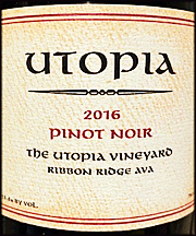Utopia 2016 Estate Pinot Noir