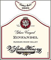 V Sattui 2008 Gilsson Zinfandel