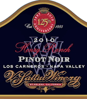 V Sattui 2010 Henry Ranch Pinot Noir