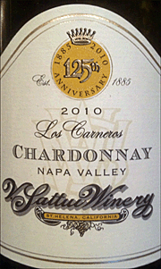 V Sattui 2010 Los Carneros Chardonnay