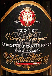 V Sattui 2016 Vittorio's Cabernet Sauvignon