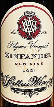 V Sattui 2017 Pilgrim Zinfandel