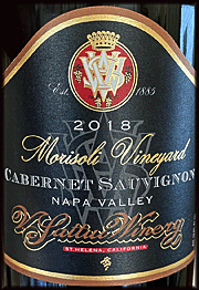 V Sattui 2018 Morisoli Vineyard Cabernet Sauvignon