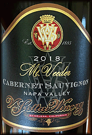 V Sattui 2018 Mt. Veeder Cabernet Sauvignon