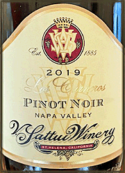 V Sattui 2019 Los Carneros Pinot Noir