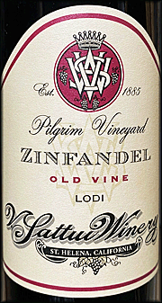 V Sattui 2020 Pilgrim Zinfandel