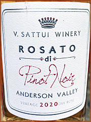 V Sattui 2020 Rosato di Pinot Noir