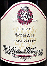 V. Sattui 2022 Syrah