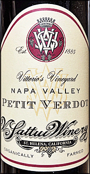 V. Sattui 2022 Vittorio's Petit Verdot
