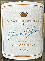 V Sattui 2025 Chenin Blanc