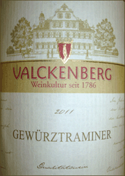 Valckenberg 2011 Gewurztraminer