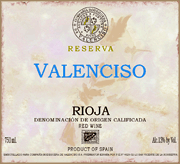 Valenciso 2004 Reserva