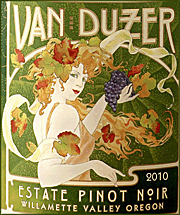 Van Duzer 2010 Estate Pinot Noir