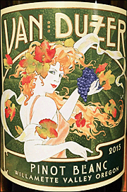 Van Duzer 2015 Pinot Blanc