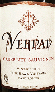 Verdad 2014 Pine Hawk Cabernet Sauvignon