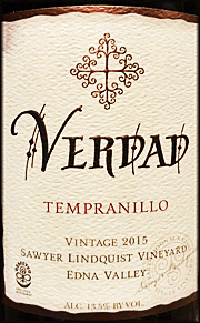 Verdad 2015 Sawyer Lindquist Tempranillo