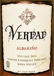 Verdad 2016 Albarino