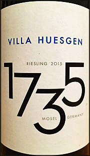Villa Huesgen 2015 1735 Riesling