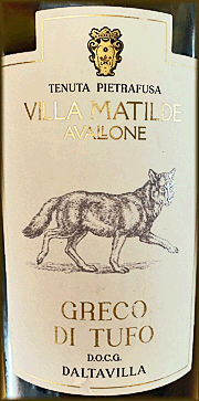 Villa Matilde 2024 Greco di Tufo