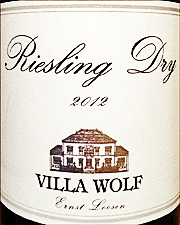 Villa Wolf 2012 Dry Riesling