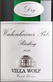 Villa Wolf 2012 Wachenheimer Belz Riesling