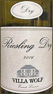 Villa Wolf 2016 Dry Riesling