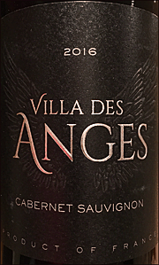 Villa des Anges 2016 Cabernet Sauvignon