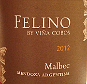 Vina Cobos 2012 Felino Malbec