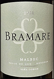 Vina Cobos 2021 Bramare Uco Valley Malbec