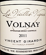 Vincent Girardin 2011 Les Vieilles Vignes Volnay