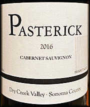 Pasterick 2016 Cabernet Sauvignon