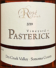 Vineyard of Pasterick 2019 Rose of Syrah