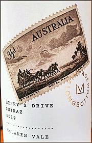 Vintage Longbottom 2019 Henry's Drive Shiraz