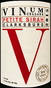 Vinum 2015 Petite Sirah