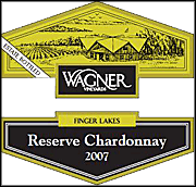 Wagner 2007 Reserve Chardonnay