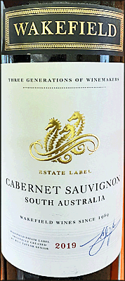 Wakefield 2019 Cabernet Sauvignon